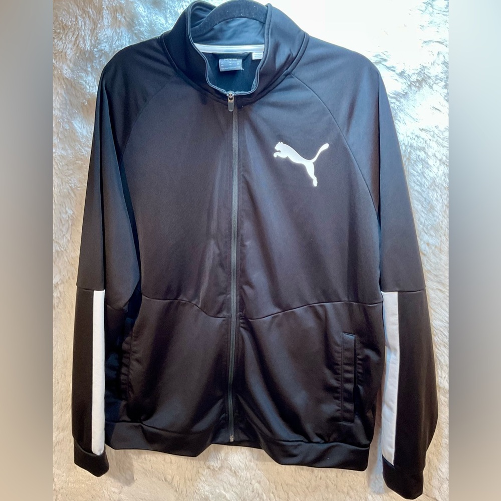 Puma Men's Zip Up Windbreaker Size XXL